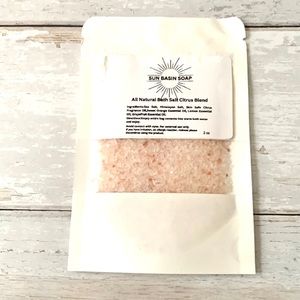 Sun Basin Soap All Natural Bath Salt Citrus Blend Brand NEW